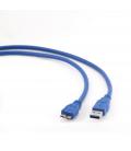 Gembird CCP-mUSB3-AMBM-0.5M 0.5m USB A Micro-USB B Azul - Imagen 1