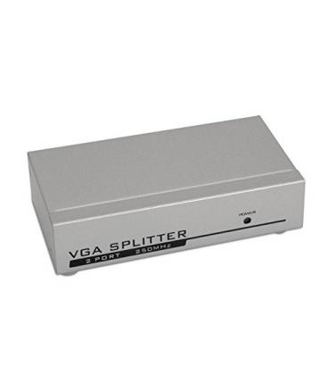 VGA DUPLICADOR (SPLITTER) PARA 2 MONITORES CON ALIM. - Imagen 1