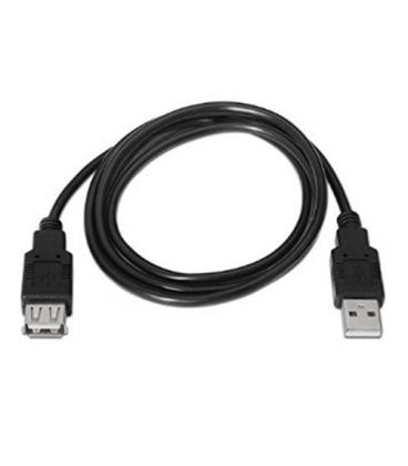 CABLE USB 2.0, TIPO A/M-A/H, NEGRO, 3.0 M - Imagen 1