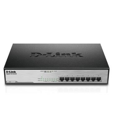 D-Link DGS-1008MP Switch 8p GigaBit PoE+ 140W - Imagen 1