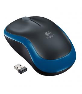 Logitech Ratón Inalámbrico M185 Azul