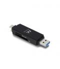 EWENT LECTOR DE TARJETAS USB 3.0 TIPO C/ TIPO A (EW1075) - Imagen 4