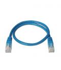 Nanocable CABLE RED LATIGUILLO RJ45 CAT.5E UTP AWG24, AZUL, 0.5 M - Imagen 3