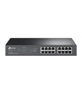 TP-LINK TL-SG1016PE Gestionado Gigabit Ethernet (10/100/1000) Energía sobre Ethernet (PoE) Negro switch - Imagen 1