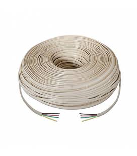 NANOCABLE CABLE DE TELEFONO 4C, BEIGE, 100M (10.32.1002-OEM) - Imagen 1