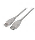 Nanocable CABLE USB 2.0, TIPO A/M-A/H, BEIGE, 1.0M - Imagen 5