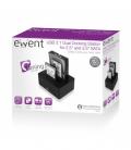 EWENT DOCKING STATION HD. DUAL. FUNCIÓN CLONACIÓN EW7014 - Imagen 9