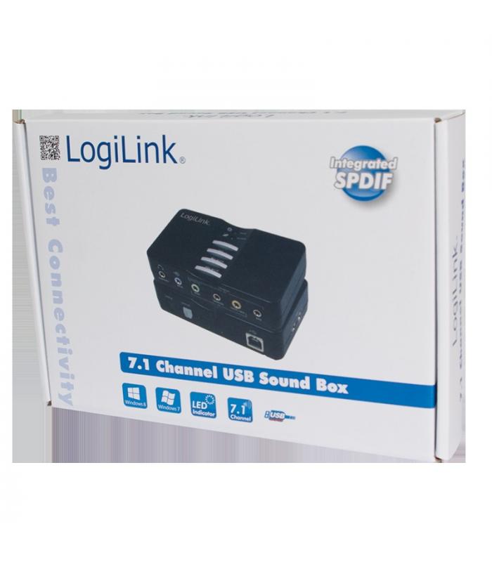 Tarjeta de Sonido 7.1 USB puerto SPDIF