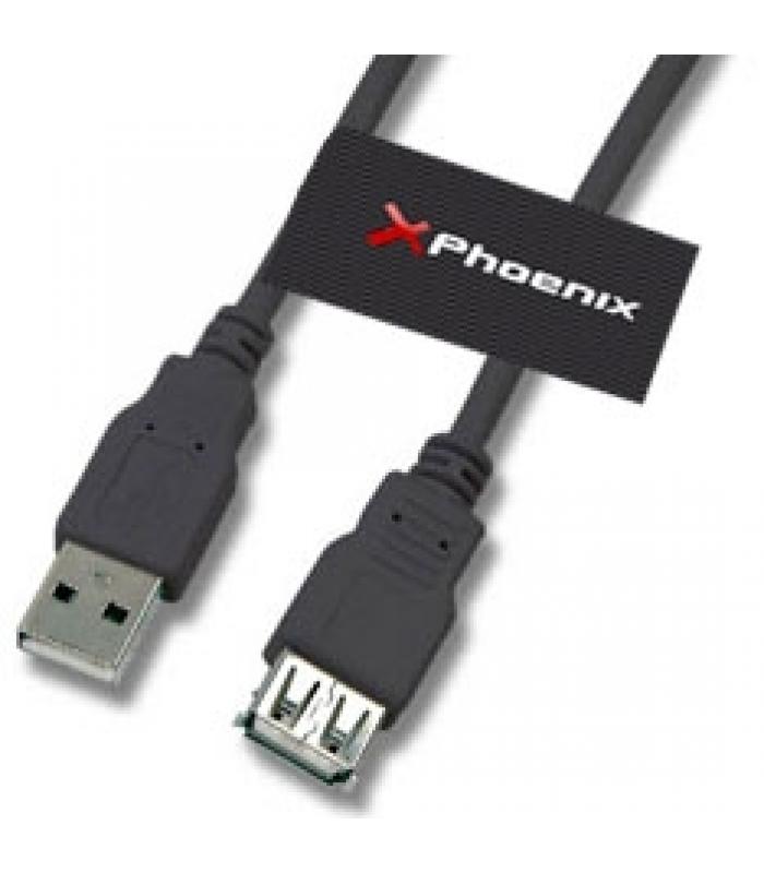 Cable USB 2.0 Tipo A Macho / Hembra Nanocable 3 metros - Versus Gamers