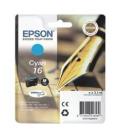 Cartucho tinta epson t162240 cian wf-2010/2510/2520/2530/2540/ pluma - Imagen 1