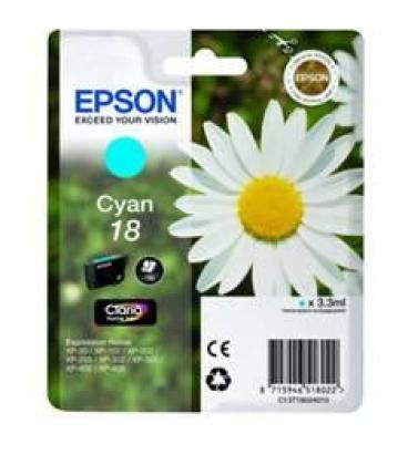 Cartucho tinta epson t180240 cian xp-102/205/305/405/30/margarita - Imagen 1