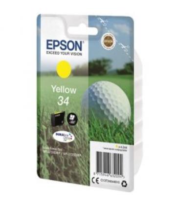 Cartucho tinta epson t3464 amarillo wf3720/3720dnf/ golf - Imagen 1