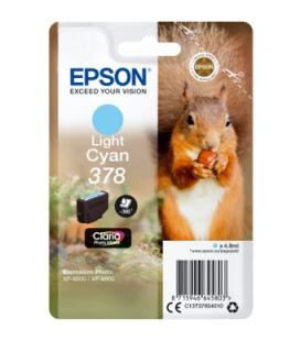 Cartucho tinta epson c13t37854010 singlepack light cyan 378 claria photo hd ink xp-8500 - Imagen 1