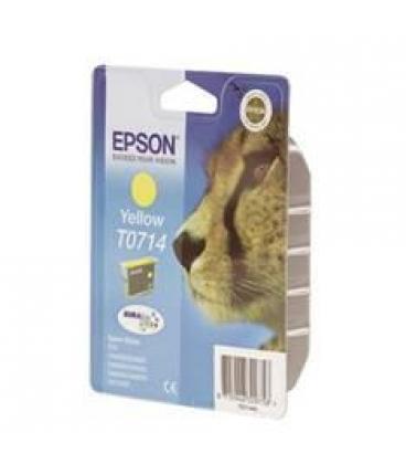 Cartucho tinta epson t071340 amarillo 7ml stylus d78/92/ 120/ dx40x0/ 44x0/ 50x0/ 60x0/ 74x0/ 84x0/ 7000f/ guepardo - Imagen 1