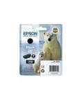 Cartucho tinta epson t260140 negro xp-600/605/700/800/ oso polar - Imagen 1