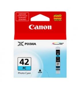 Cartucho tinta canon cli-42pc cian foto pixma 13ml - Imagen 1