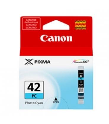 Cartucho tinta canon cli-42pc cian foto pixma 13ml - Imagen 1