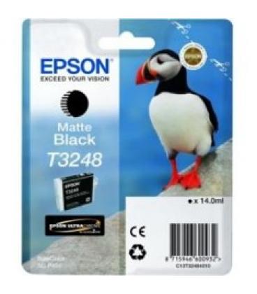 Cartucho tinta epson c13t32484010 negro mate ultrachrome hi-gloss2 - Imagen 1