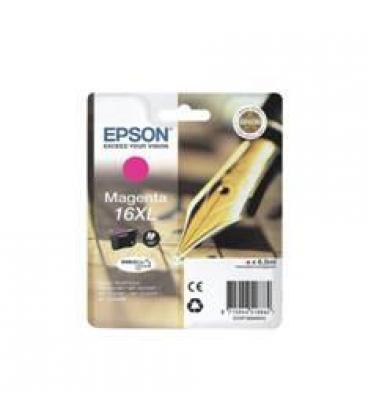 Cartucho tinta epson t163340 magenta xl wf-2010/2510/2520/2530/2540/ pluma - Imagen 1