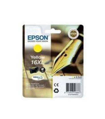 Cartucho tinta epson t163440 amarillo xl wf-2010/2510/2520/2530/2540/ pluma - Imagen 1