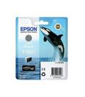 Cartucho tinta epson t760740 gris supercolor p600sc-p600/ orca asesina - Imagen 1