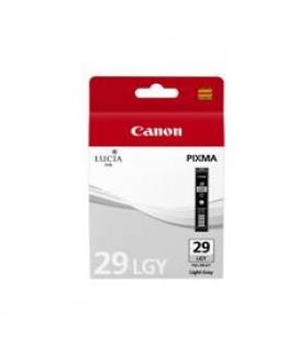 Cartucho tinta canon pgi-29lgy gris claro pixma pro 1 - Imagen 1