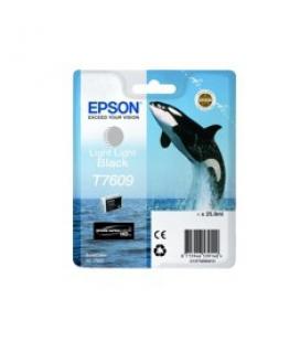 Cartucho tinta epson t760940 gris claro sc-p600/ orca asesina - Imagen 1