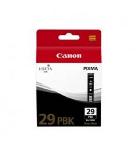 Cartucho tinta canon pgi-29pbk photo negro pixma pro 1 - Imagen 1