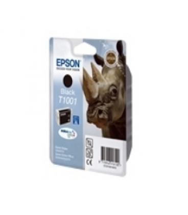 Cartucho tinta epson t1001 negro 25.9ml stylus b600fw/ sx515w/ sx600fw/ rinoceronte - Imagen 1