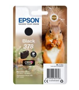 Cartucho tinta epson c13t37814010 singlepack negro 378 claria photo hd ink xp-8500 - Imagen 1