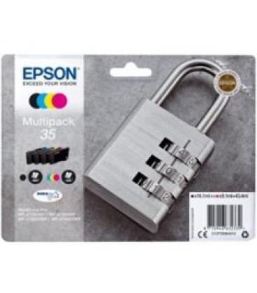 Multipack tinta epson c13t35864010 multicolor / 900 paginas negro/ 650 paginas cian/ 650 magenta/ 650 paginas amarillo/candado 