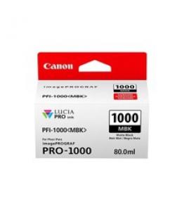 Cartucho tinta canon pfi-1000 mbk negro mate pro-1000 - Imagen 1