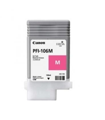 Cartucho tinta canon pfi106m magenta ipf6400se/ ipf6300s/ ipf6400s/ ipf6300/ ipf6350/ ipf6400/ ipf6450 - Imagen 1