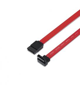 Nanocable 10.18.0202-OEM. Cable SATA Datos acodado. 0.5m OEM. Rojo