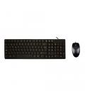 COMBO TECLADO/RATON UNYKA 50535 USB NEGRO - Imagen 1