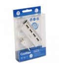 HUB COOLBOX 4 PTOS USB2.0 ALU-2 - Imagen 2