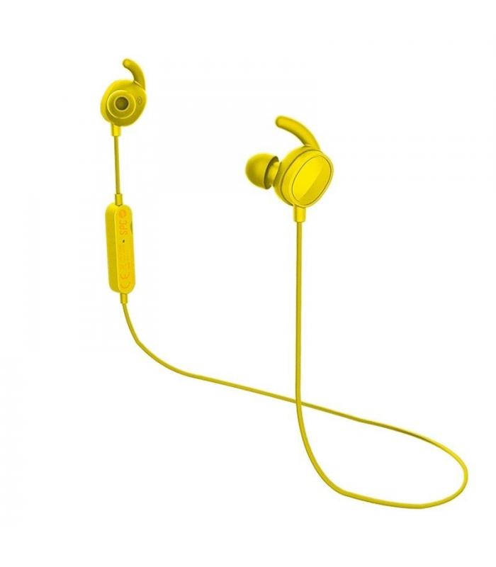 auriculares inalambricos amarillos