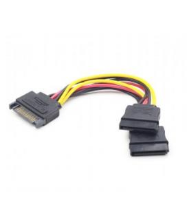 Cable sata gembird cc-satam2f-01 macho-hembra/ 2 puertos hembra/ 0.15m - Imagen 1