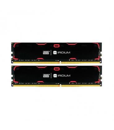 MODULO MEMORIA RAM DDR4 8GB (2X4GB) PC2400 GOODRAM IRDM NEG - Imagen 1