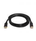 Cable DISPLAYPORT V1.2 4K@60Hz. DP/M-DP/M. negro. 2.0m - Imagen 2