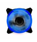 Ventilador phoenix led azul gaming 120mm doble anillo - Imagen 1