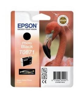 Cartucho tinta epson c13t08714010 negro flamenco - Imagen 1