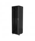 Armario rack lanberg ff01-6642-12b negro - 19'/48.26cm - 42u - ip20 - 600x600x2055mm - hasta 800kg de carga - accesorios - Imag