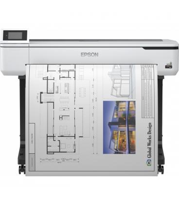 Plotter epson surecolor sc-t5100 a0 36"/ 2400ppp/ 1gb/ usb/ red/ wifi/ wifi direct/ pedestal - Imagen 1