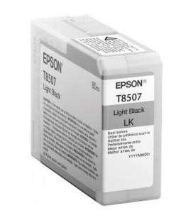 Cartucho de tinta epson c13t850700 singlepack light black - Imagen 1