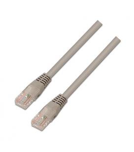 Cable de red RJ45 Cat.5e UTP AWG24. Gris. 3 metros - Imagen 1