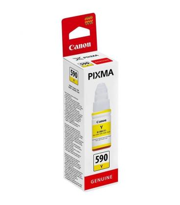 Botella tinta amarilla canon gi-590 - 70ml - compatible según especificaciones - Imagen 1