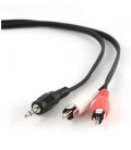 CABLE AUDIO GEMBIRD CONECTOR 3,5MM A RCA 2,5M - Imagen 3