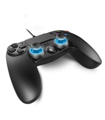 Mando para ps4 spirit of gamer pro - cruceta precisión - 2 sticks analógicos - 16 botones - touchpad - cable 2.5m - compatible -