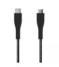 Cable usb 2.0 aisens a107-0349 - conectores usb tipo-c macho / microusb macho - 3a - 1m - negro - Imagen 1